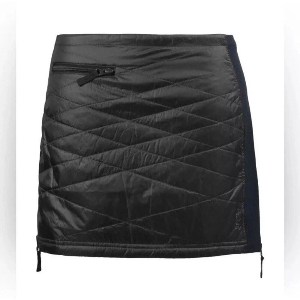 SKHOOP Kari Mini Skirt In Black Outdoor‎ Size XL GORPCORE Classic Athleisure